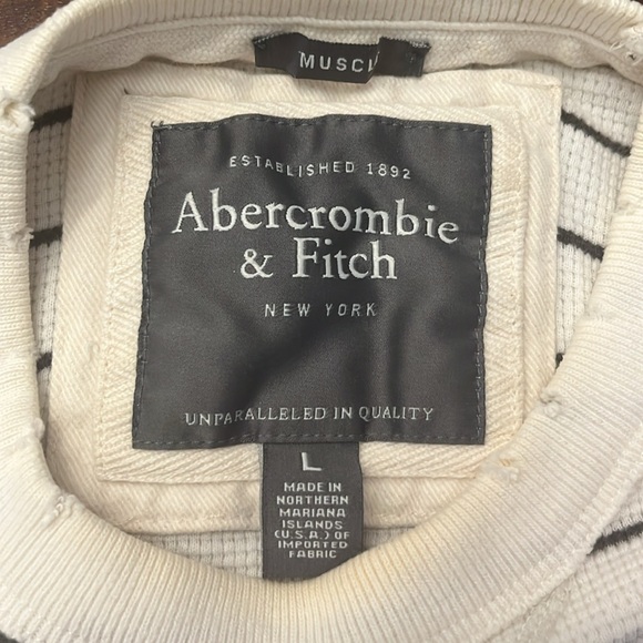 🌷 Abercrombie & Fitch Vintage Long Sleeve Thermal - Picture 6 of 9